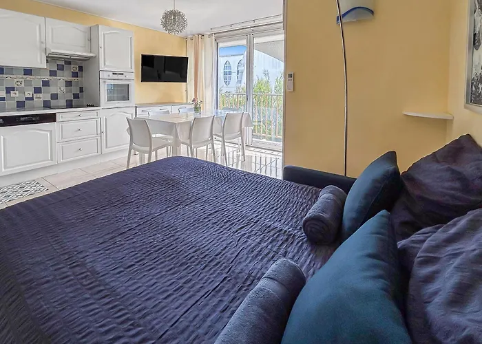 T2, Calme & Lumineux, Au Bout Du Jardin, La Plage! Сasa de vacaciones La Grande-Motte